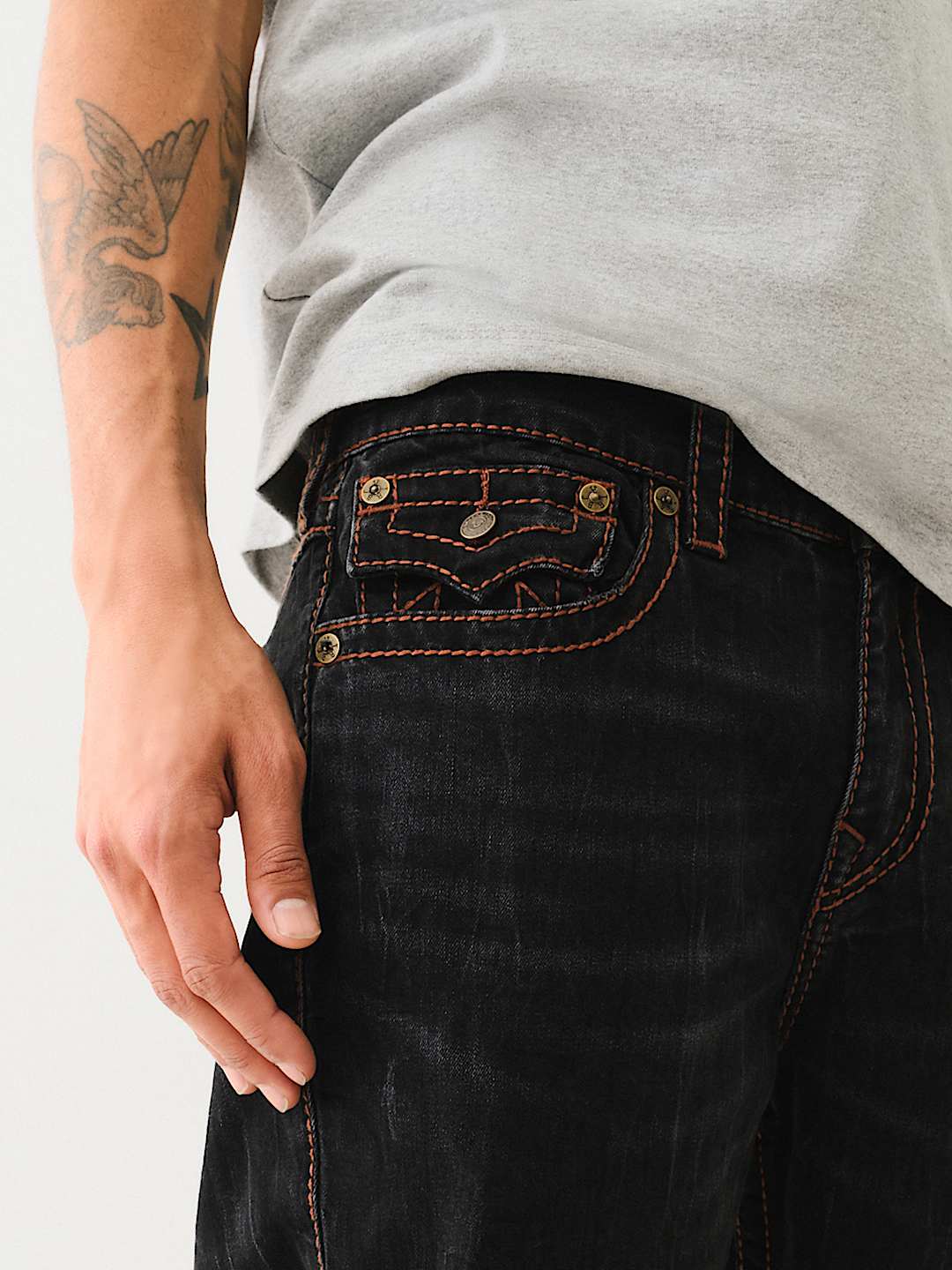RICKY BIG T FLAP STRAIGHT JEAN
