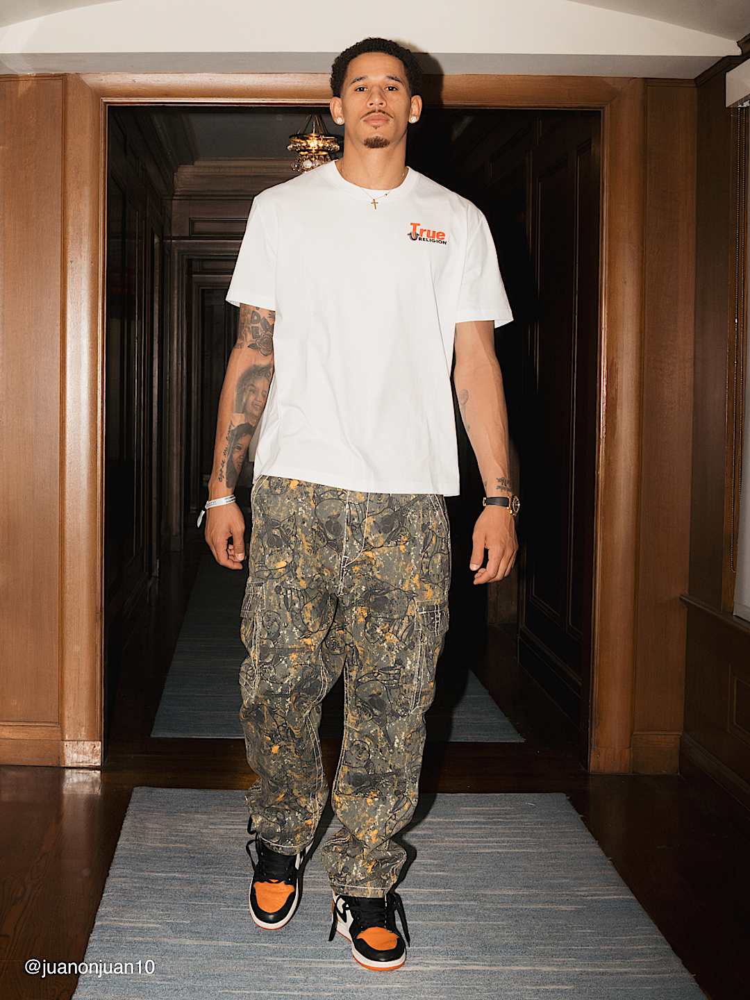 BUDDHA CAMO BIG T CARGO PANT