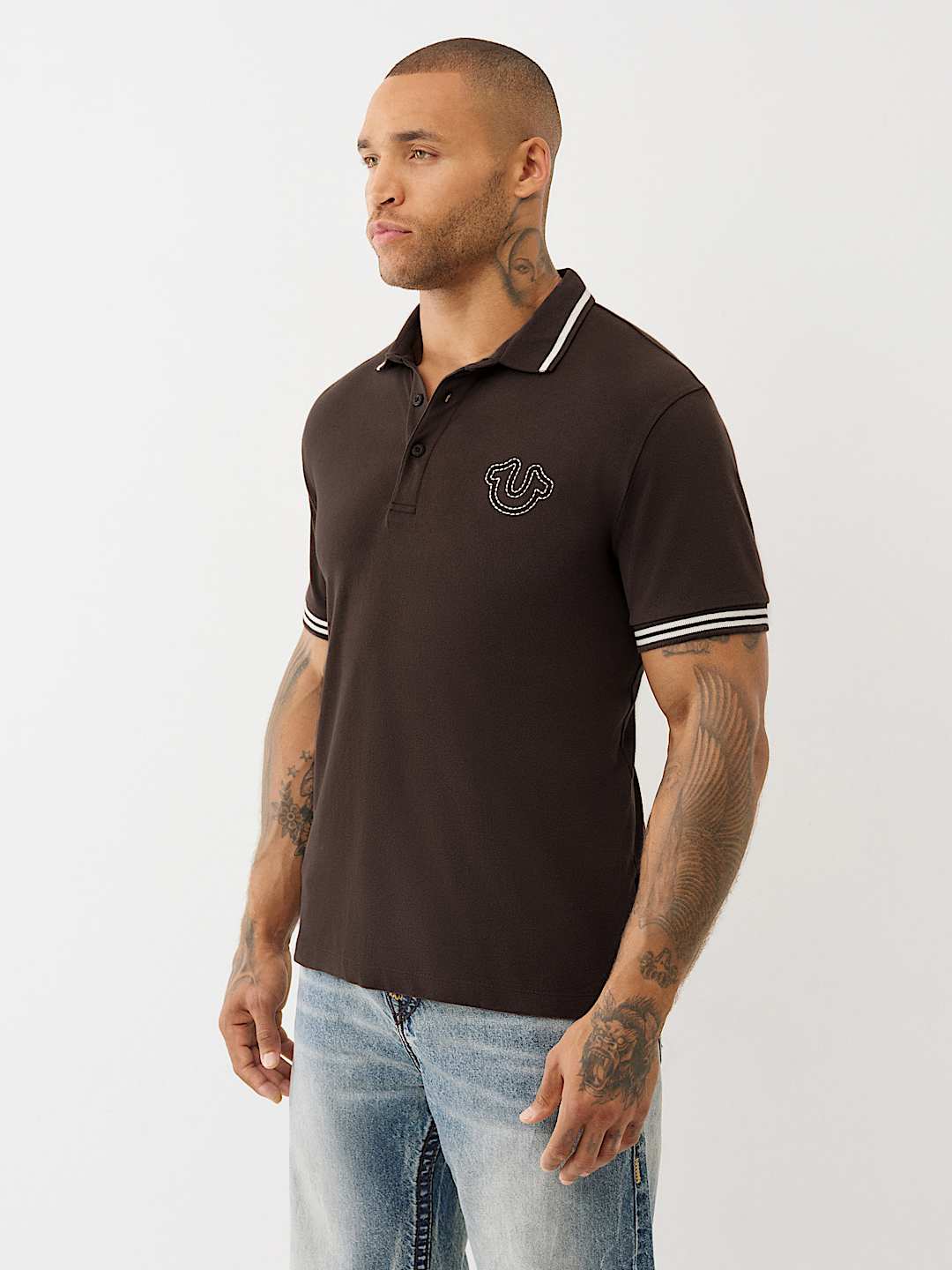 BIG T HORSESHOE POLO SHIRT, image 3
