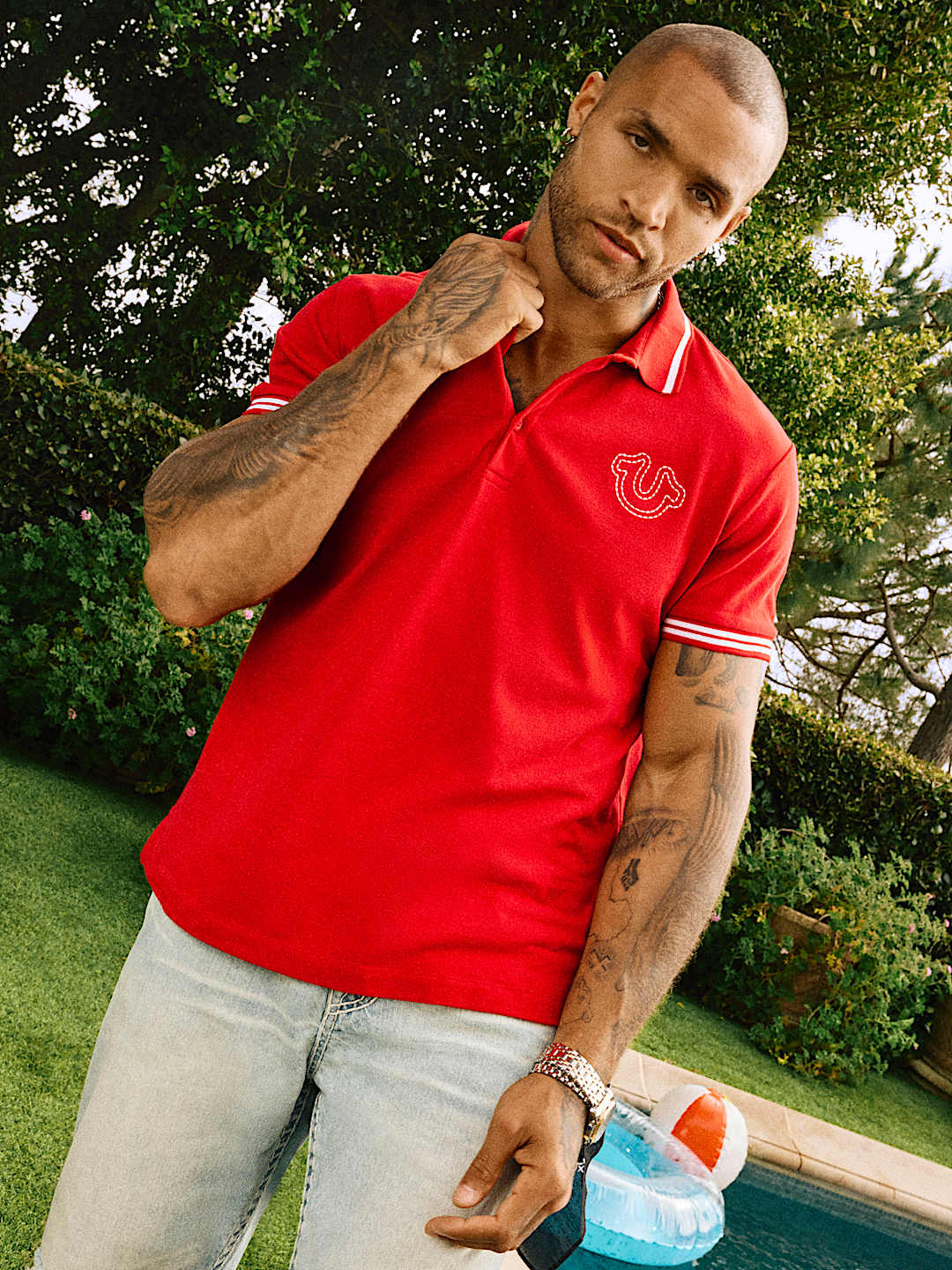 BIG T HORSESHOE POLO SHIRT