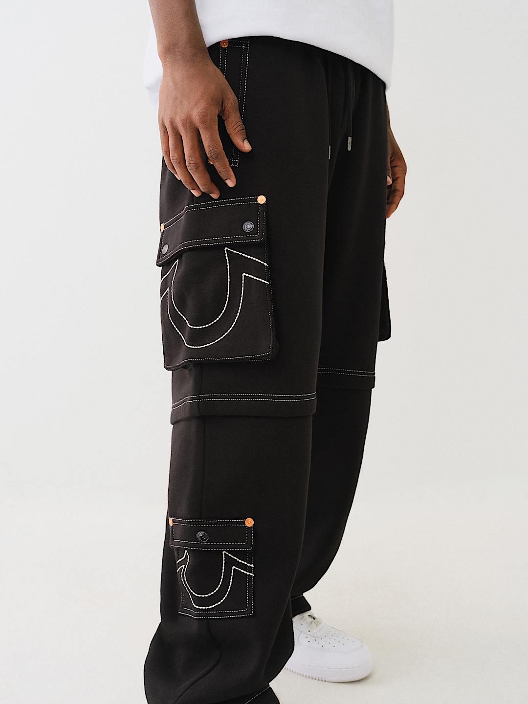 CARGO BAGGY REMIX SWEAT PANT, image 3
