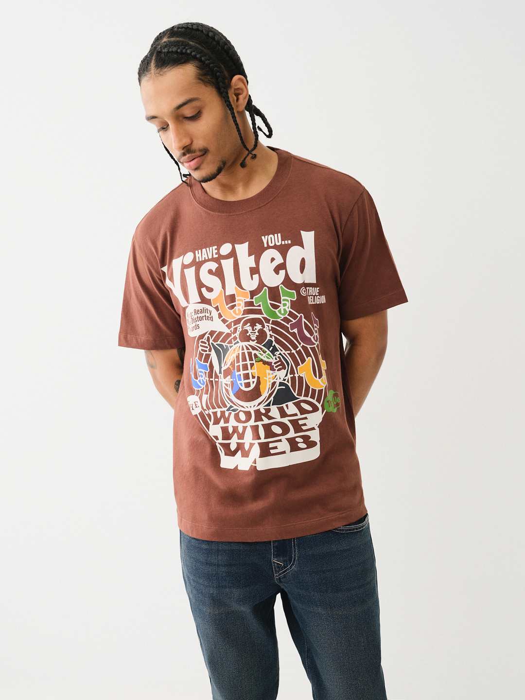 DISTORTED GRAPHIC TEE, image 2