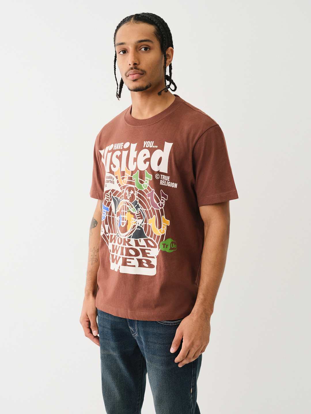 DISTORTED GRAPHIC TEE, image 4