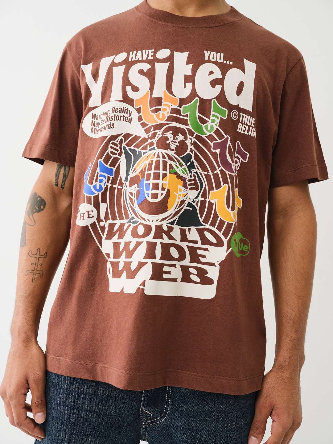 DISTORTED GRAPHIC TEE, image 1