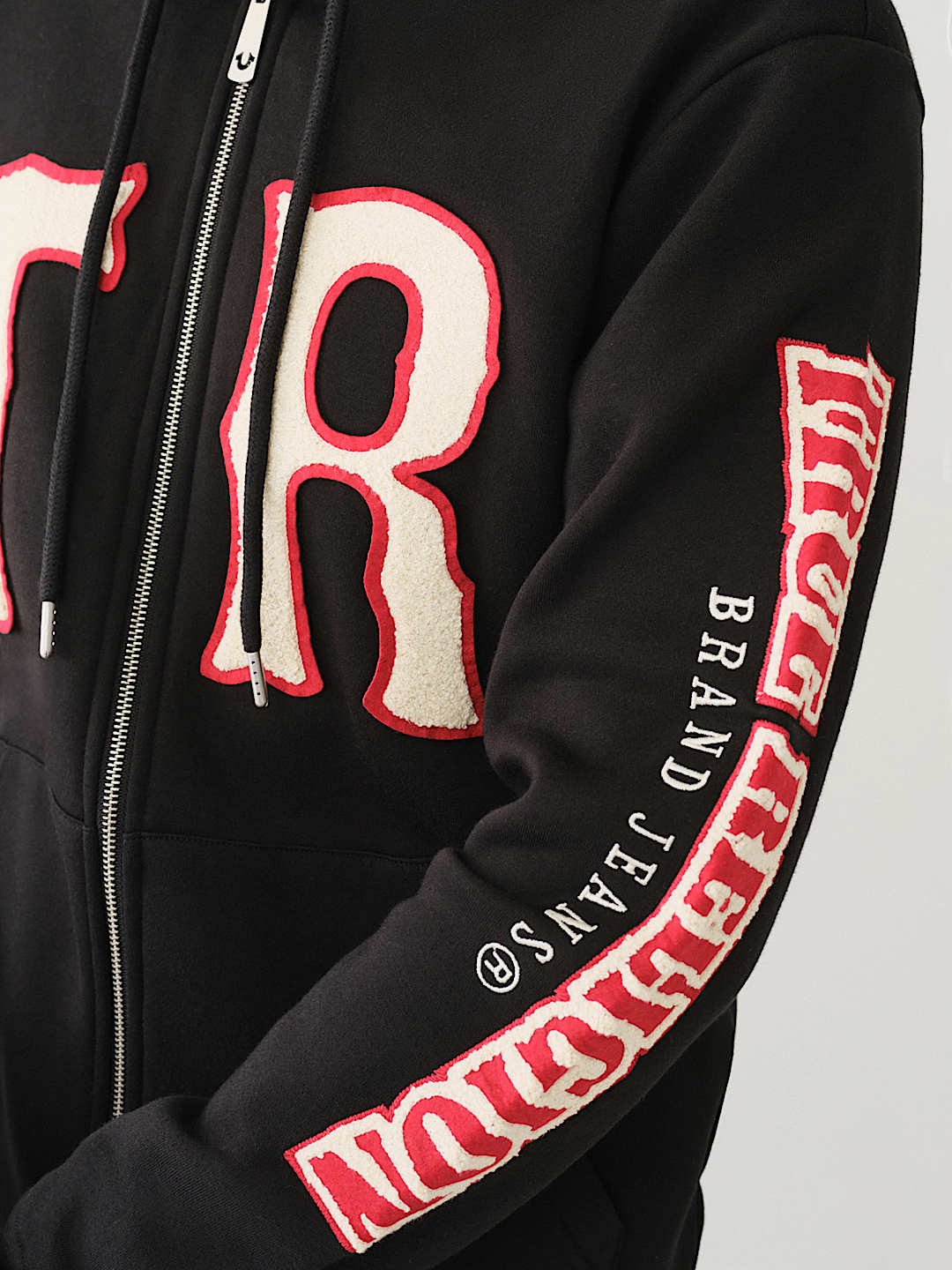 HORSESHOE PATCH ZIP HOODIE, image 4