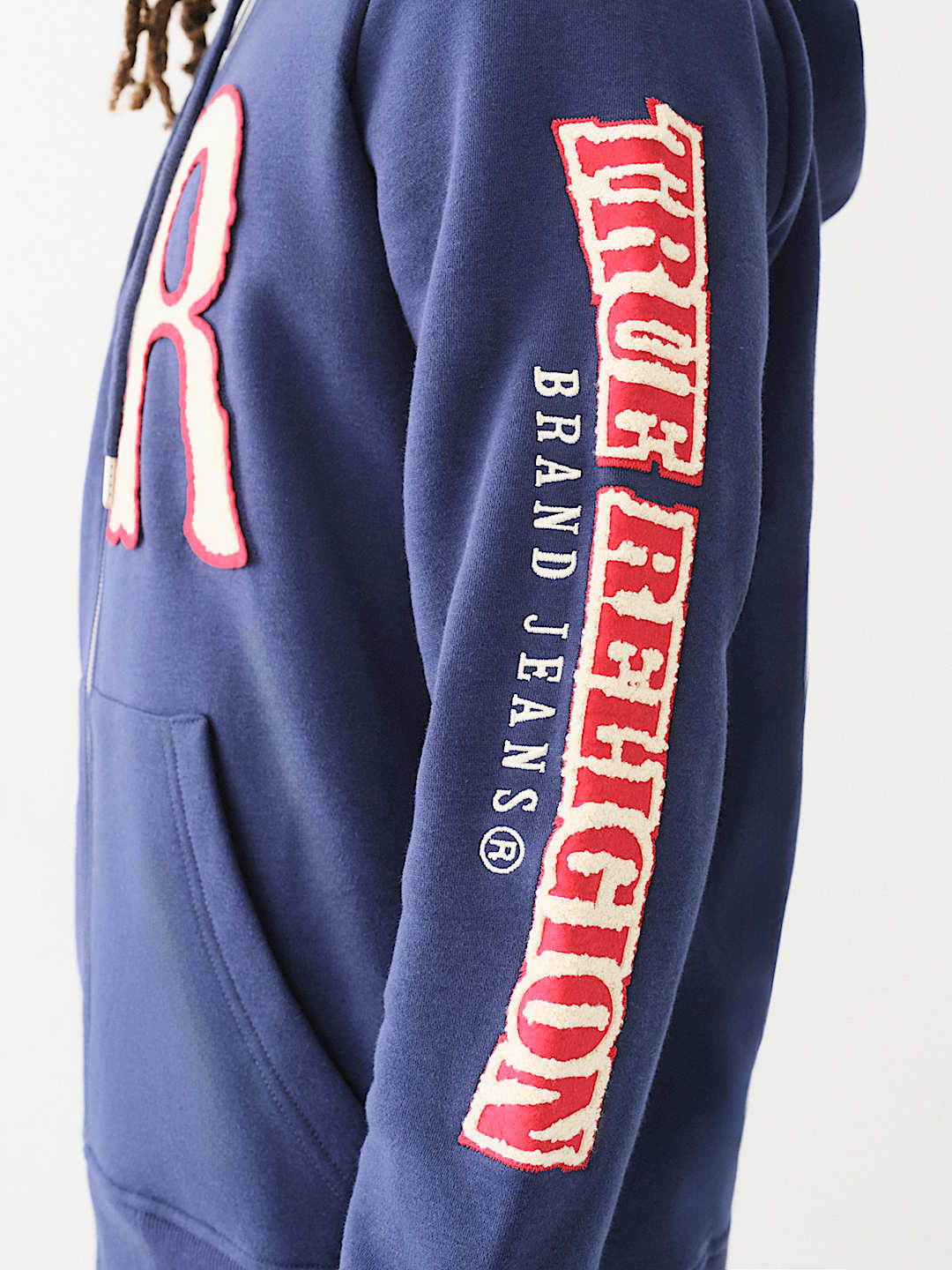 HORSESHOE PATCH ZIP HOODIE, image 6