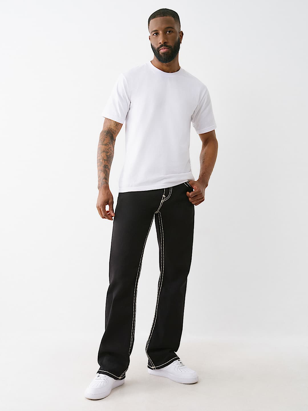 BILLY SUPER T FLAP BOOTCUT JEAN 34"