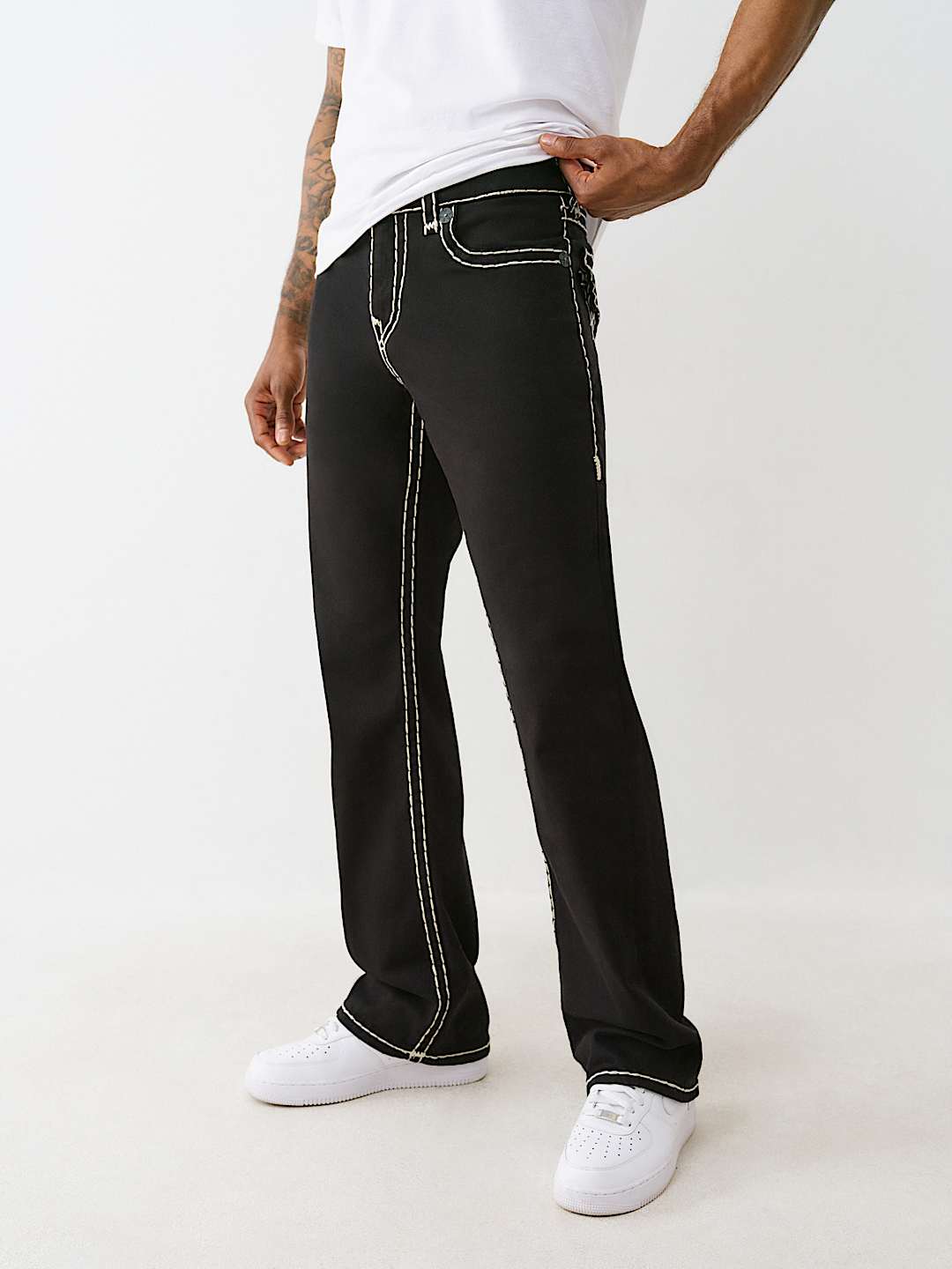 BILLY SUPER T FLAP BOOTCUT JEAN 34"