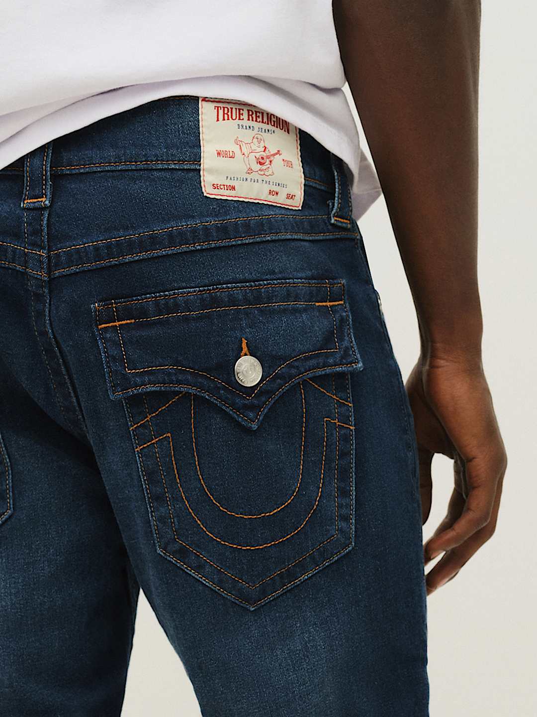 RICKY FLAP STRAIGHT JEAN 34"