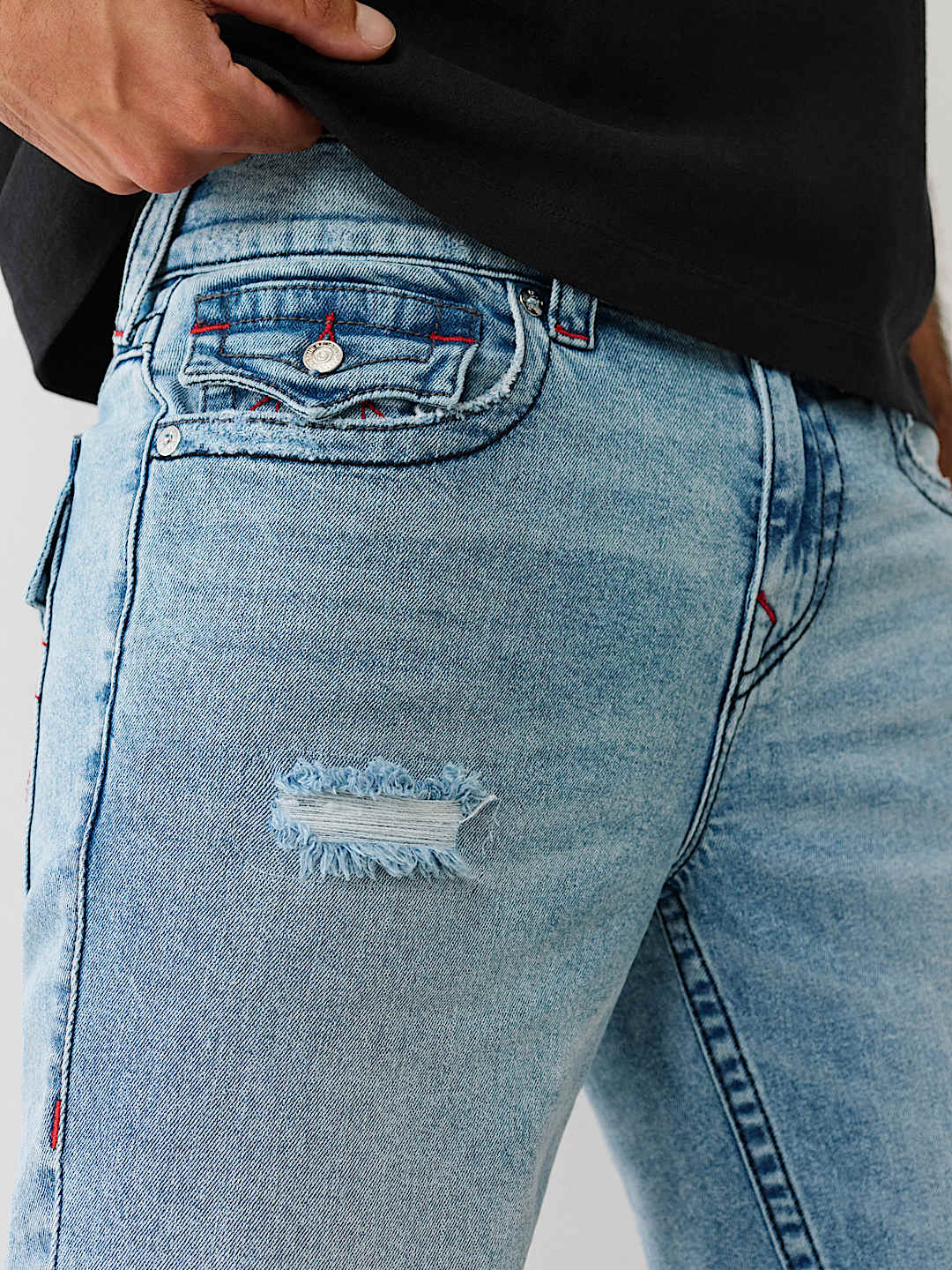 RICKY DISTRESSED FRAYED SHORT