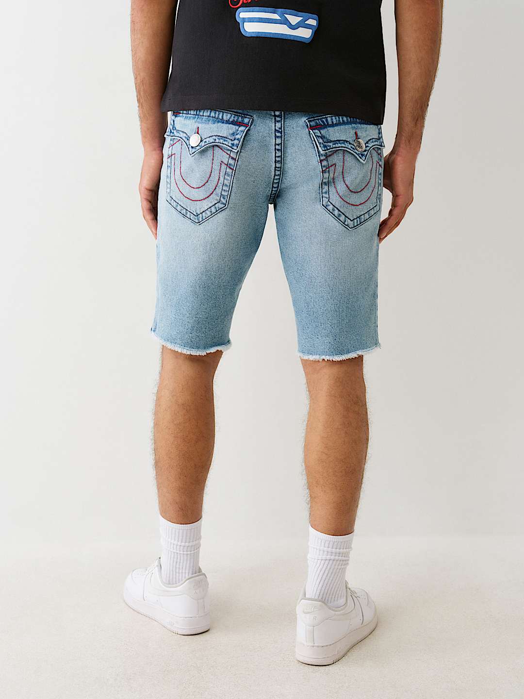 RICKY DISTRESSED FRAYED SHORT
