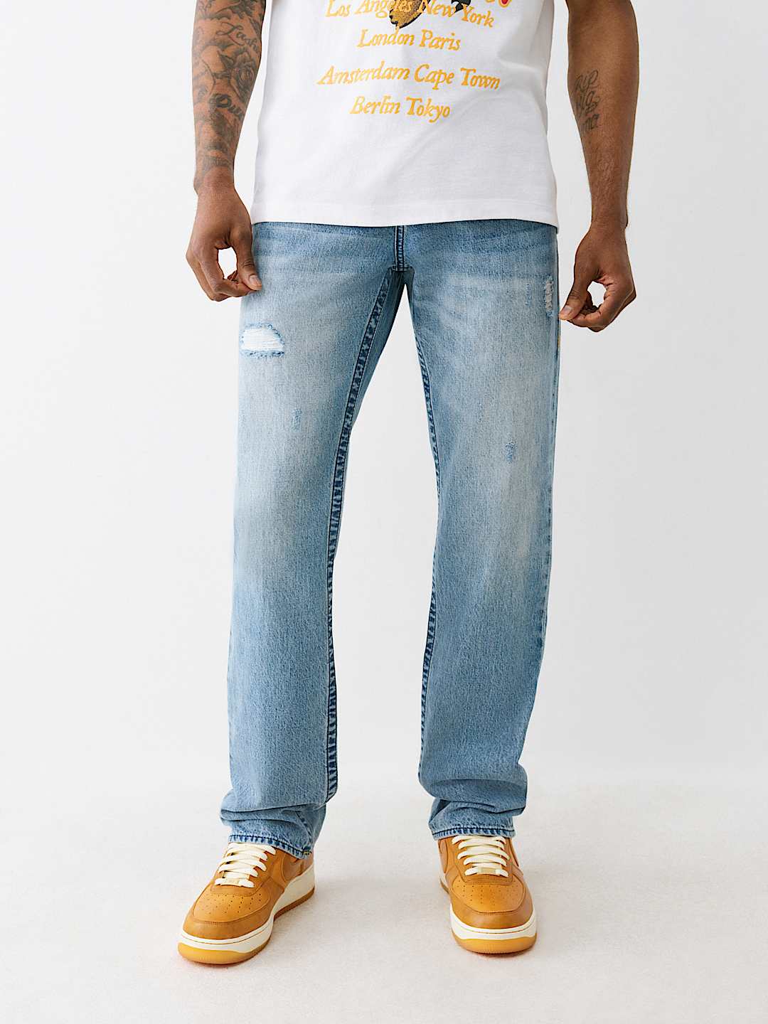RICKY STRAIGHT FLAP JEAN 34”