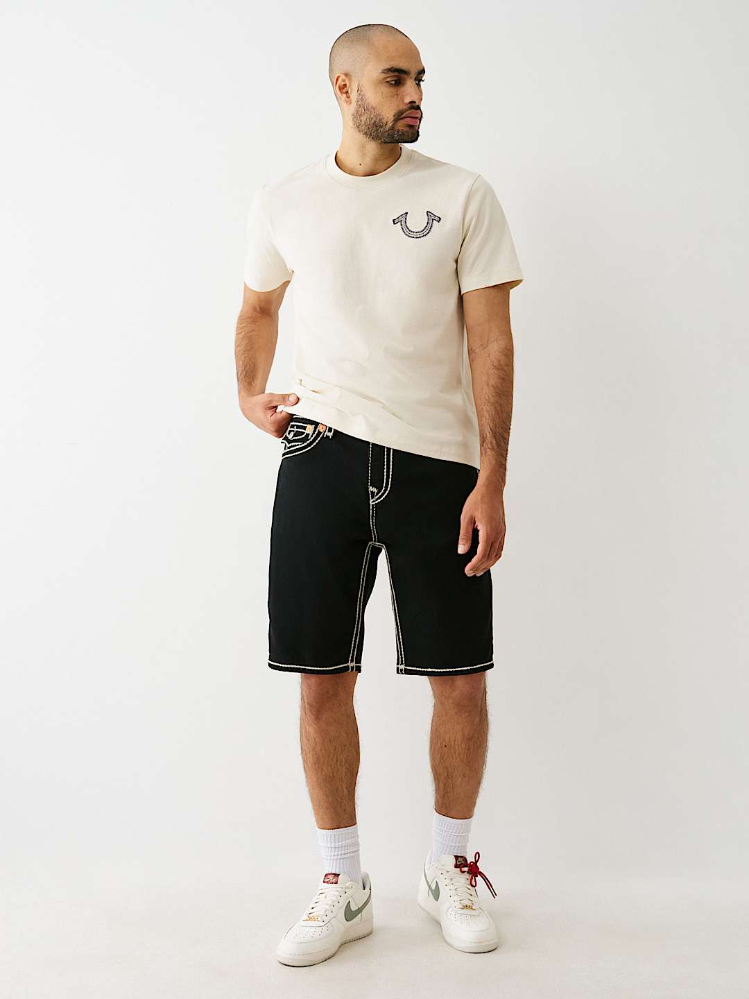 BOBBY ROPE STITCH FLAP SHORT