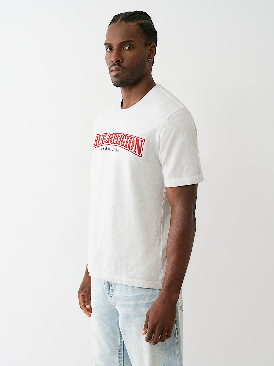 EMBROIDERED LOGO TEE, image 3