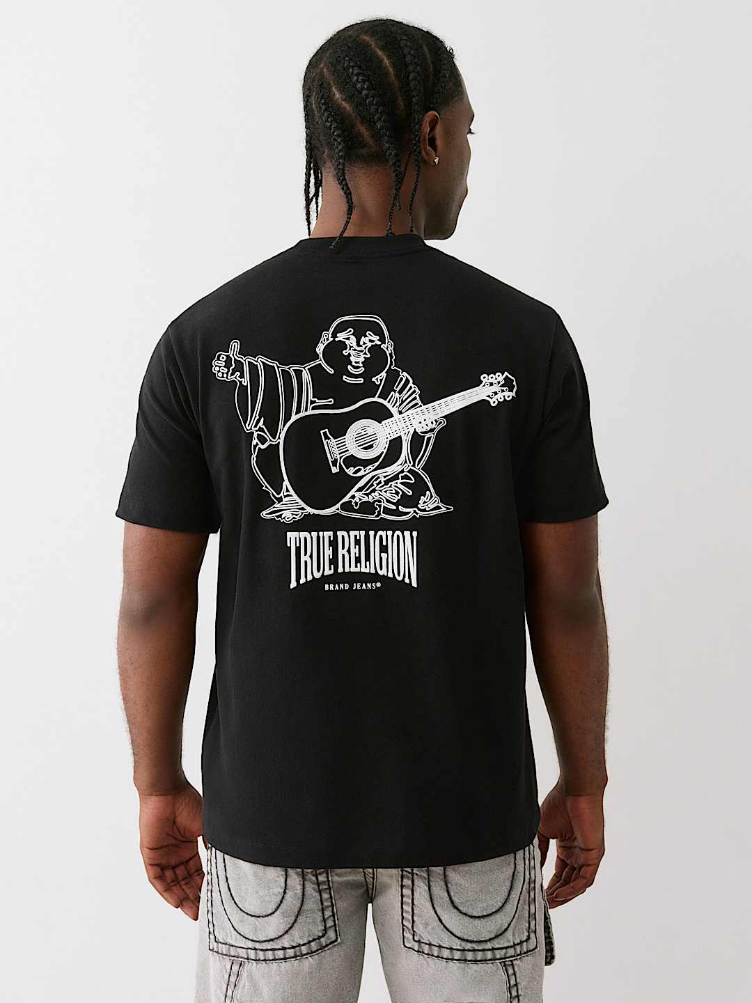 HEAVYWEIGHT VINTAGE BUDDHA TEE, image 1