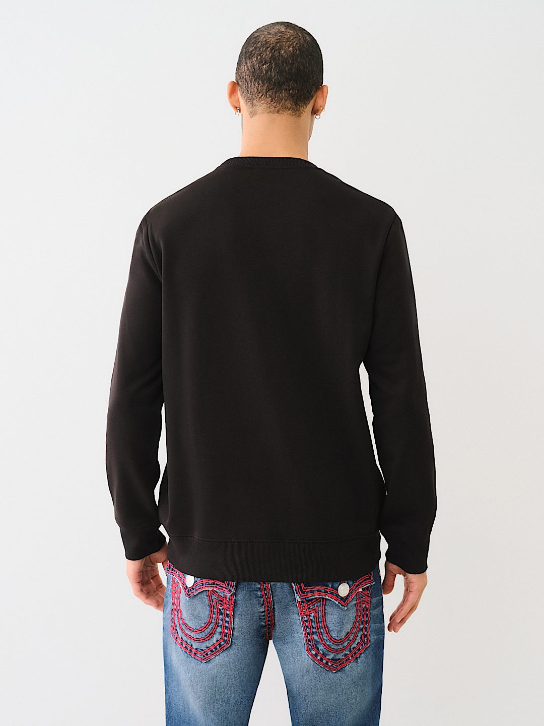 BUDDHA PUFF LOGO SWEATSHIRT | True Religion BUDDHA PUFF LOGO SWEATSHIRT | True Religion