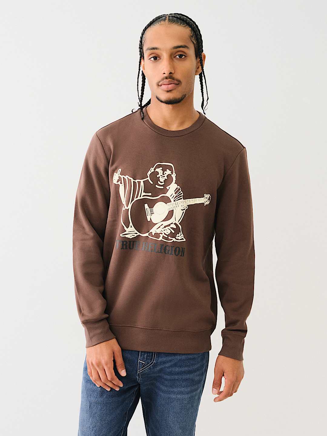 BUDDHA PUFF LOGO SWEATSHIRT , image 1