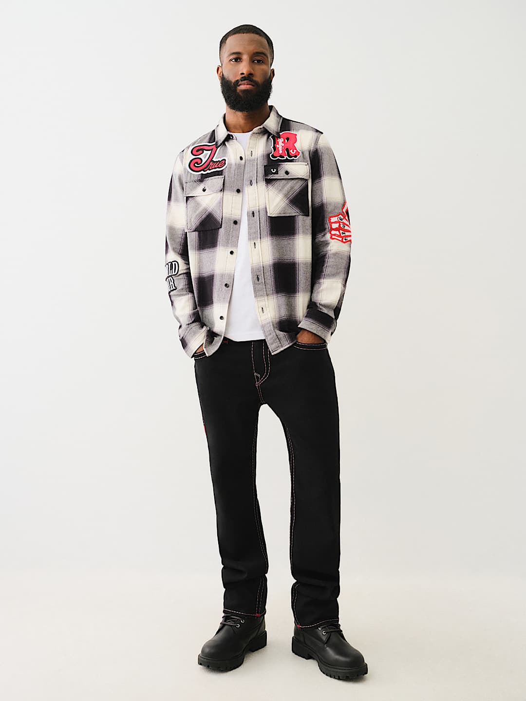 RICKY SUPER T STITCH STRAIGHT JEAN | True Religion