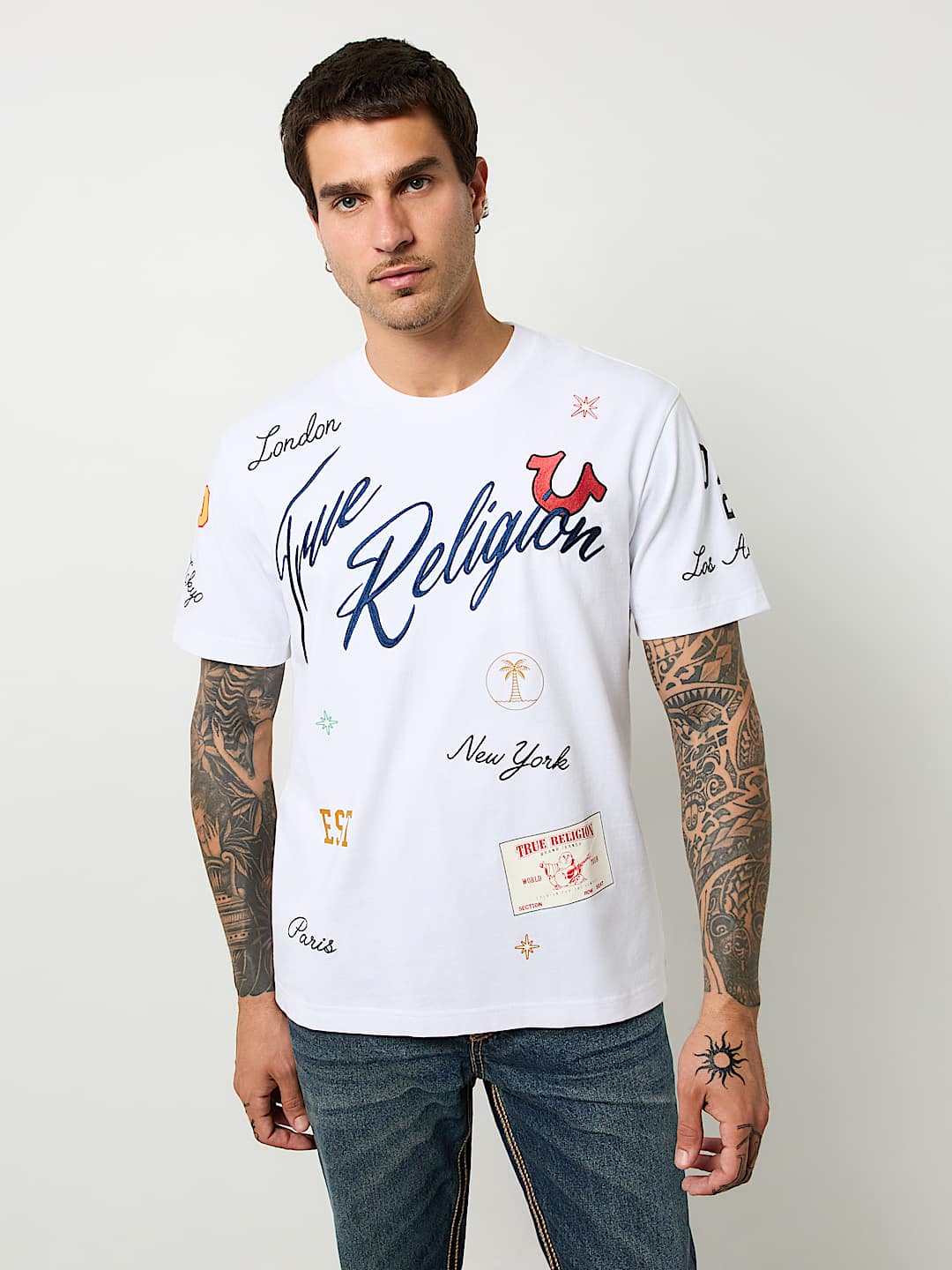 SCATTERED ART TEE, image 1