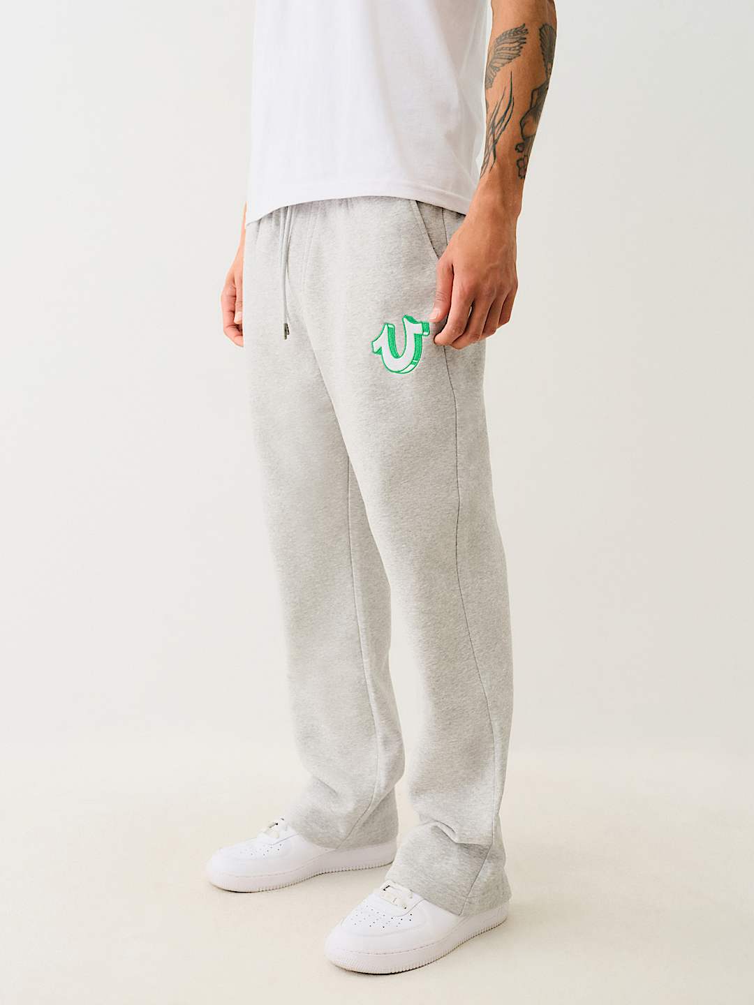 GRAFFITI HORSESHOE LOGO SWEAT PANT, image 1
