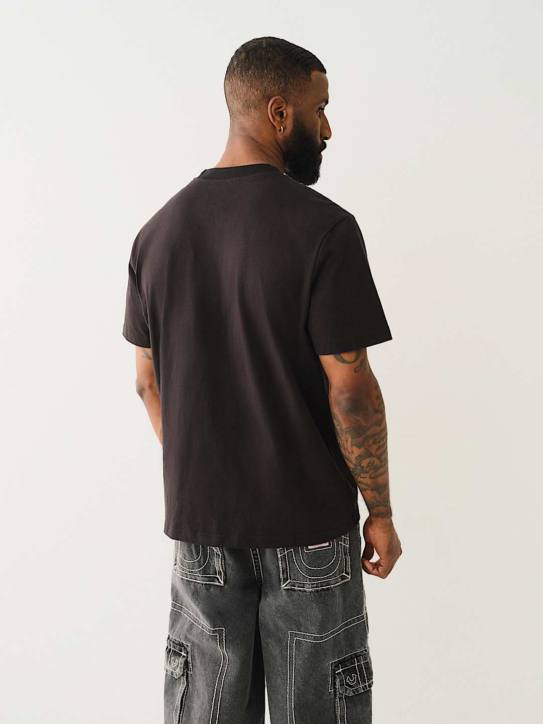 【TRUE RELIGION】★Tシャツ★ SCATTERED LOGO TEE True Religion Scattered Logo T-shirt in Blue for Men | Lyst