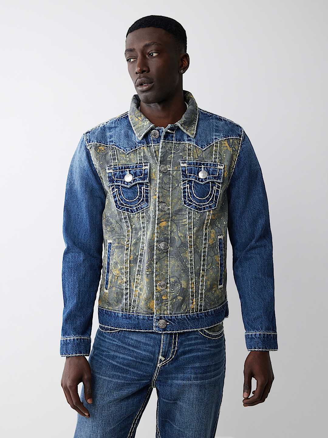 JIMMY SUPER T BUDDHA CAMO JACKET