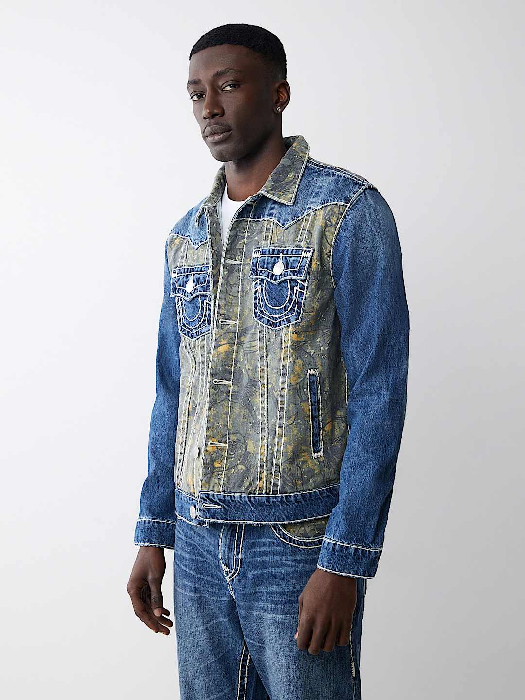 JIMMY SUPER T BUDDHA CAMO JACKET