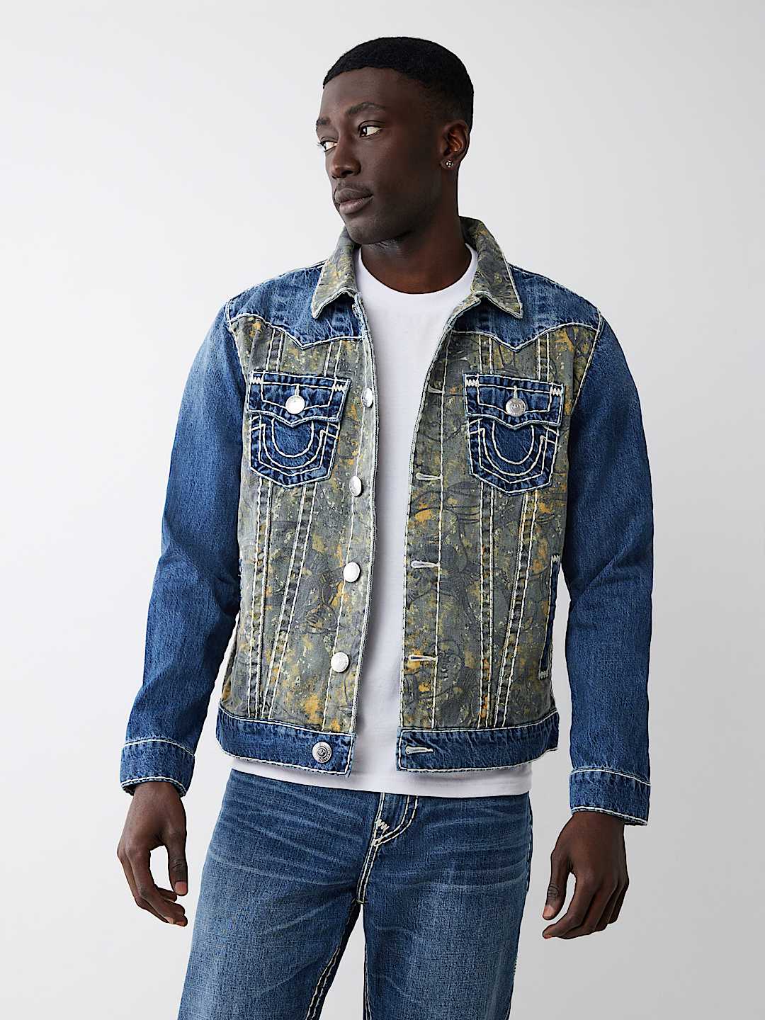 JIMMY SUPER T BUDDHA CAMO JACKET
