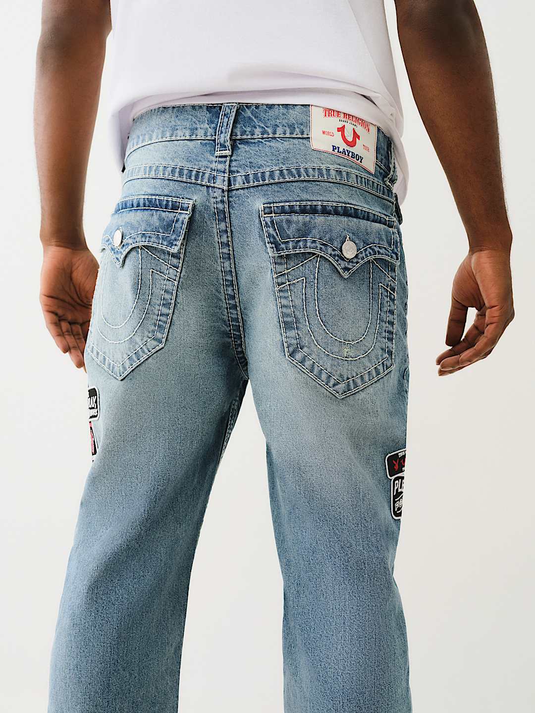 PLAYBOY X TRUE RELIGION BOBBY BAGGY JEAN