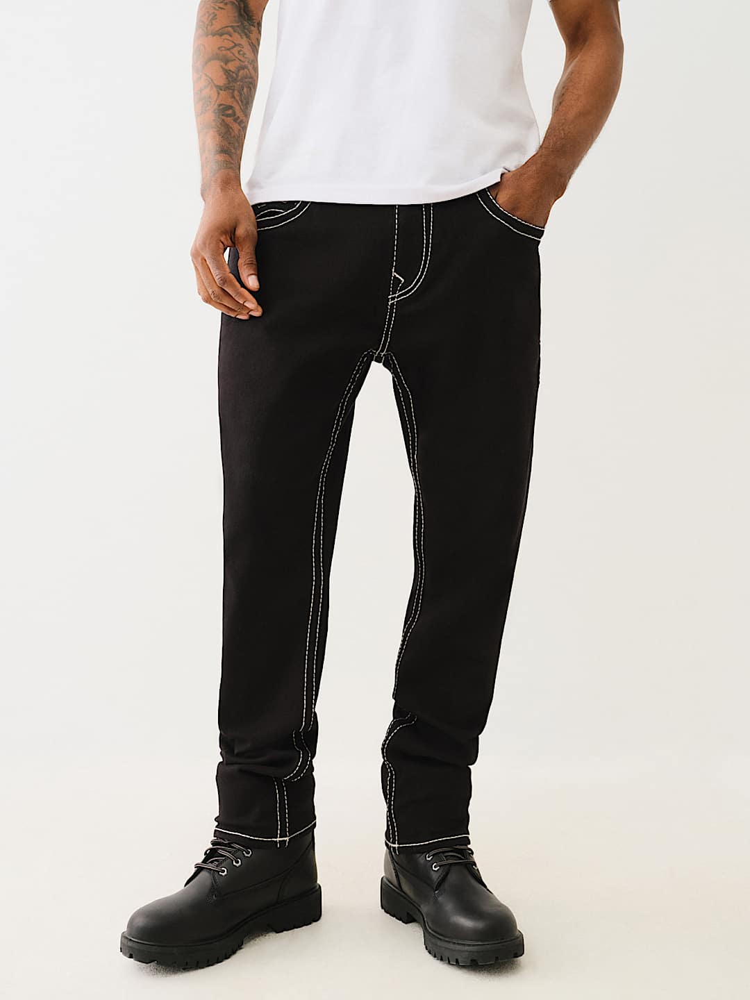 PLAYBOY X TRUE RELIGION ROCCO BIG T SKINNY JEAN