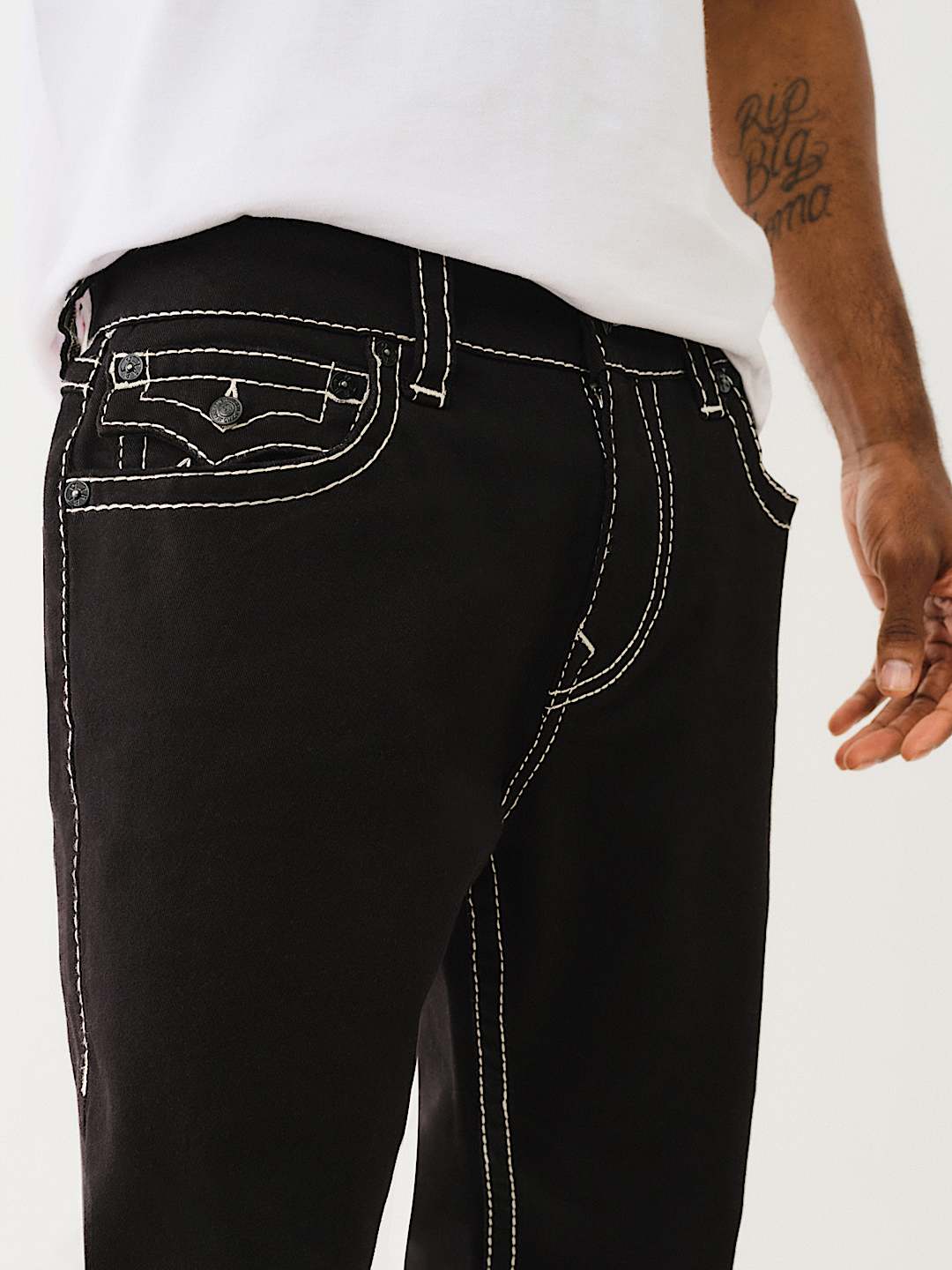 PLAYBOY X TRUE RELIGION ROCCO BIG T SKINNY JEAN