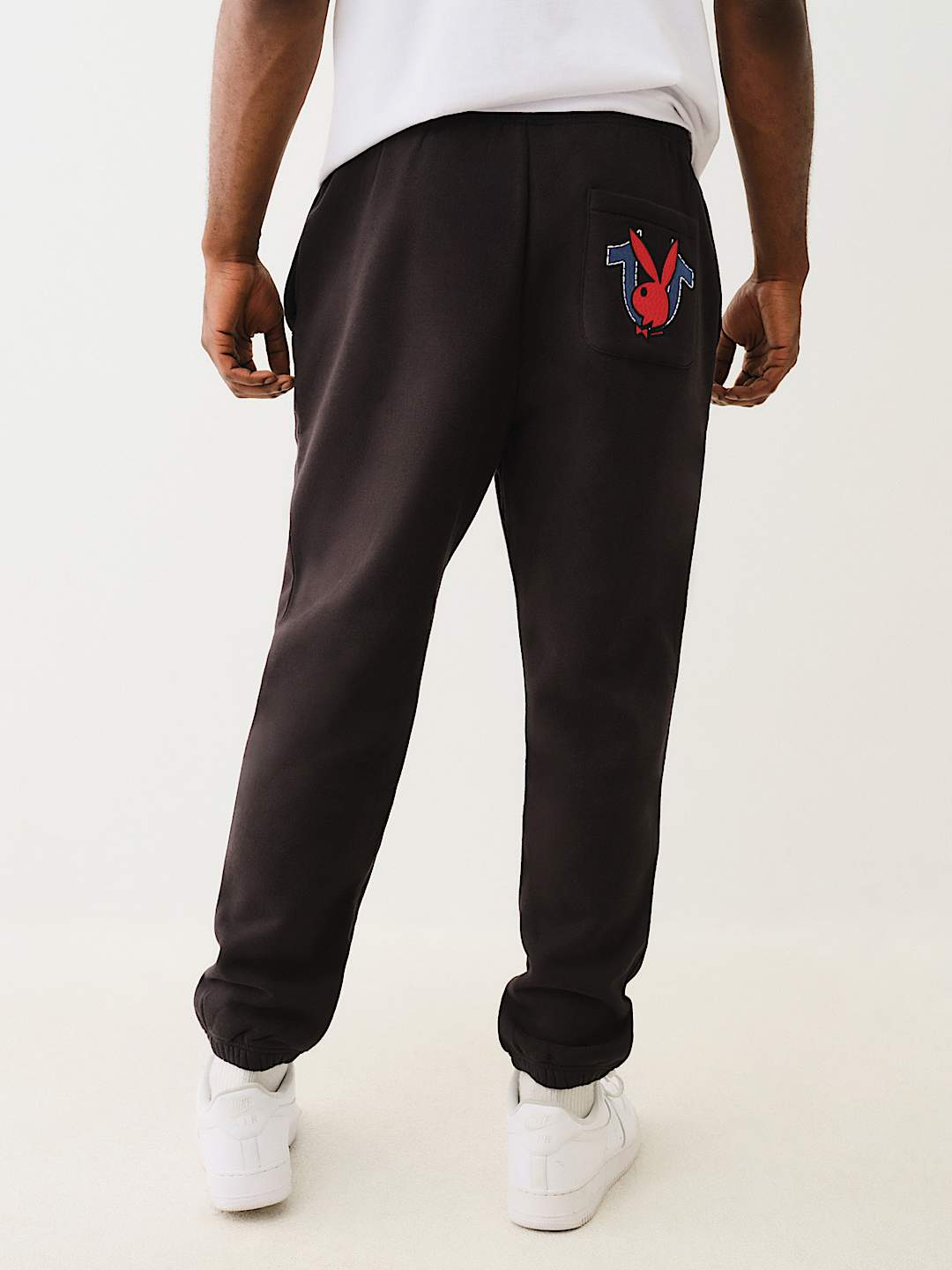 True religion joggers black sale