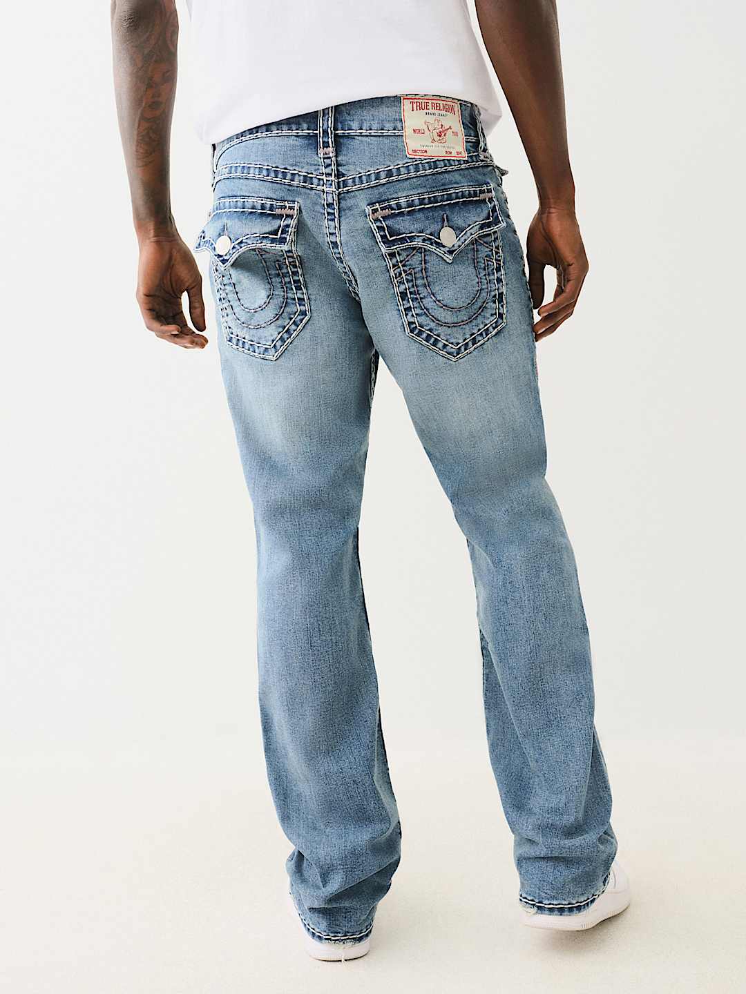 BILLY SUPER T BOOTCUT JEAN - ALBARN MEDIUM WASH | True Religion