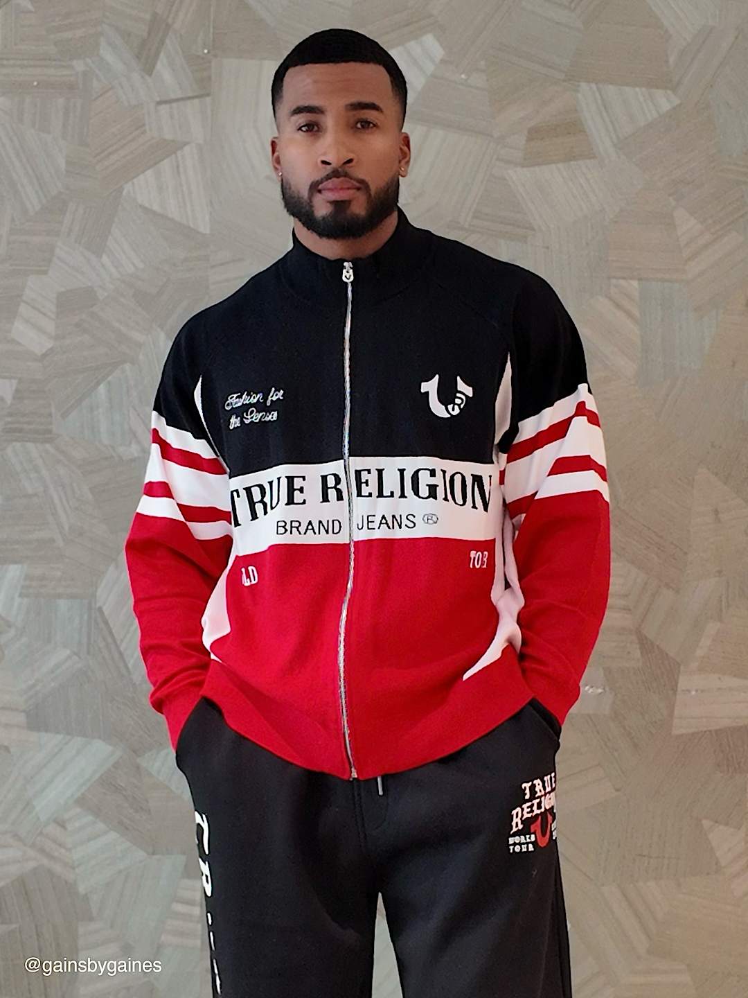 RACING RAGLAN ZIP SWEATER, image 1