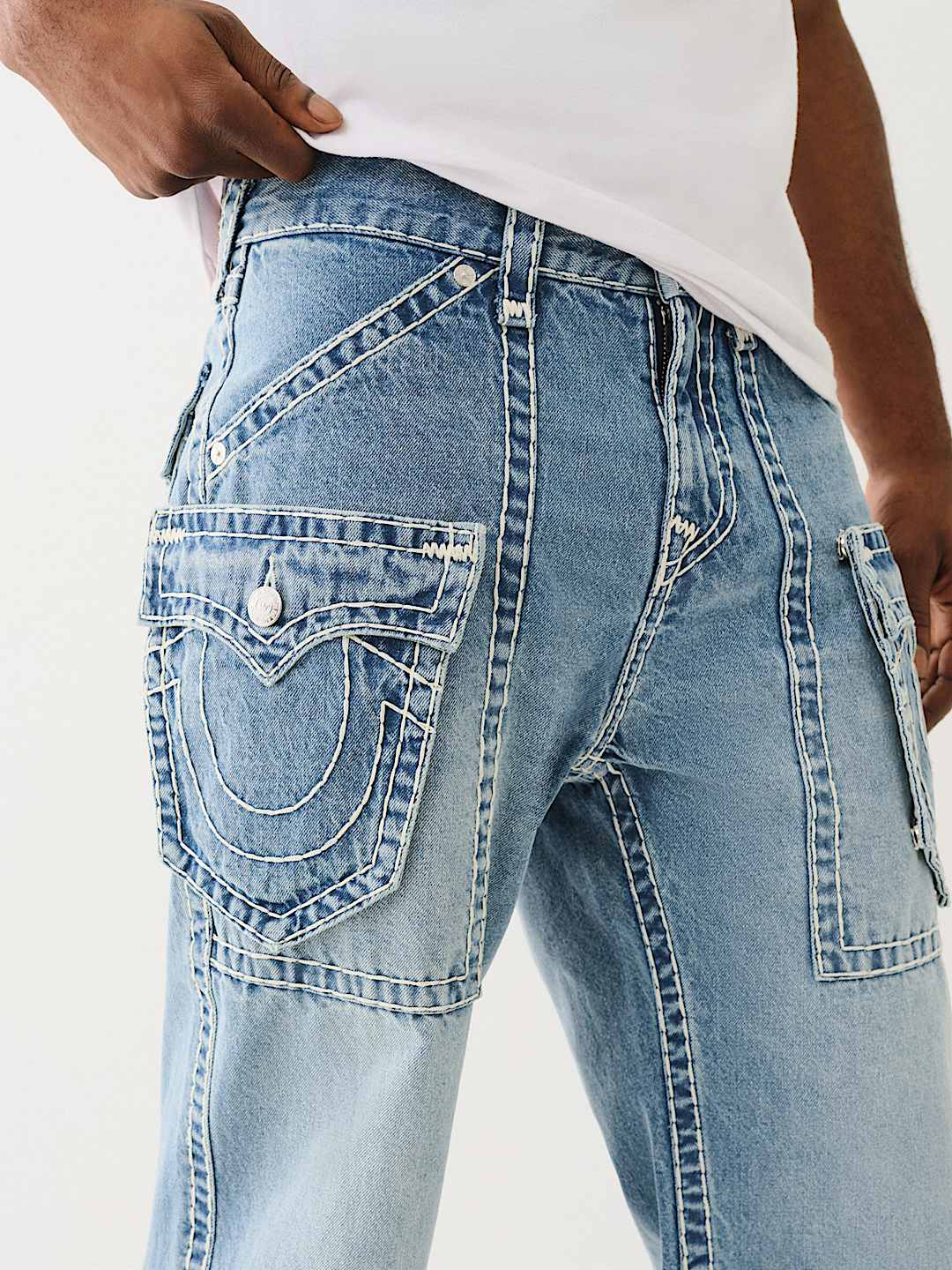 VINNY SUPER T ULTRA BAGGY CARGO JEAN