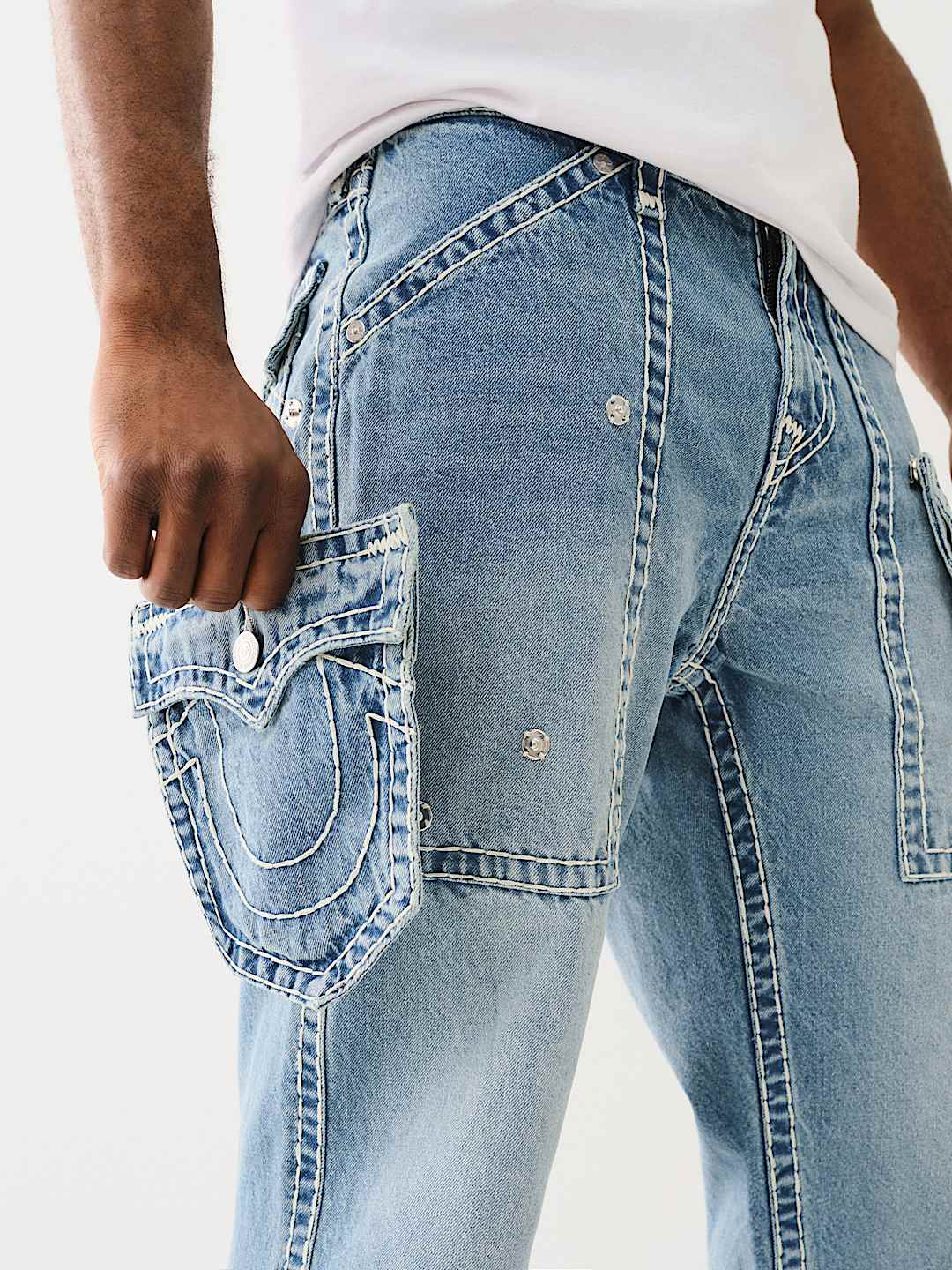 VINNY SUPER T ULTRA BAGGY CARGO JEAN