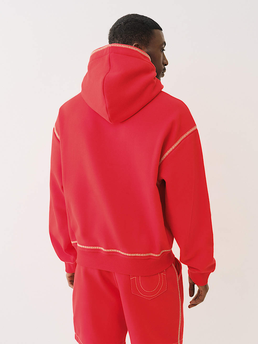 BASEBALL STITCH CINCH HOODIE