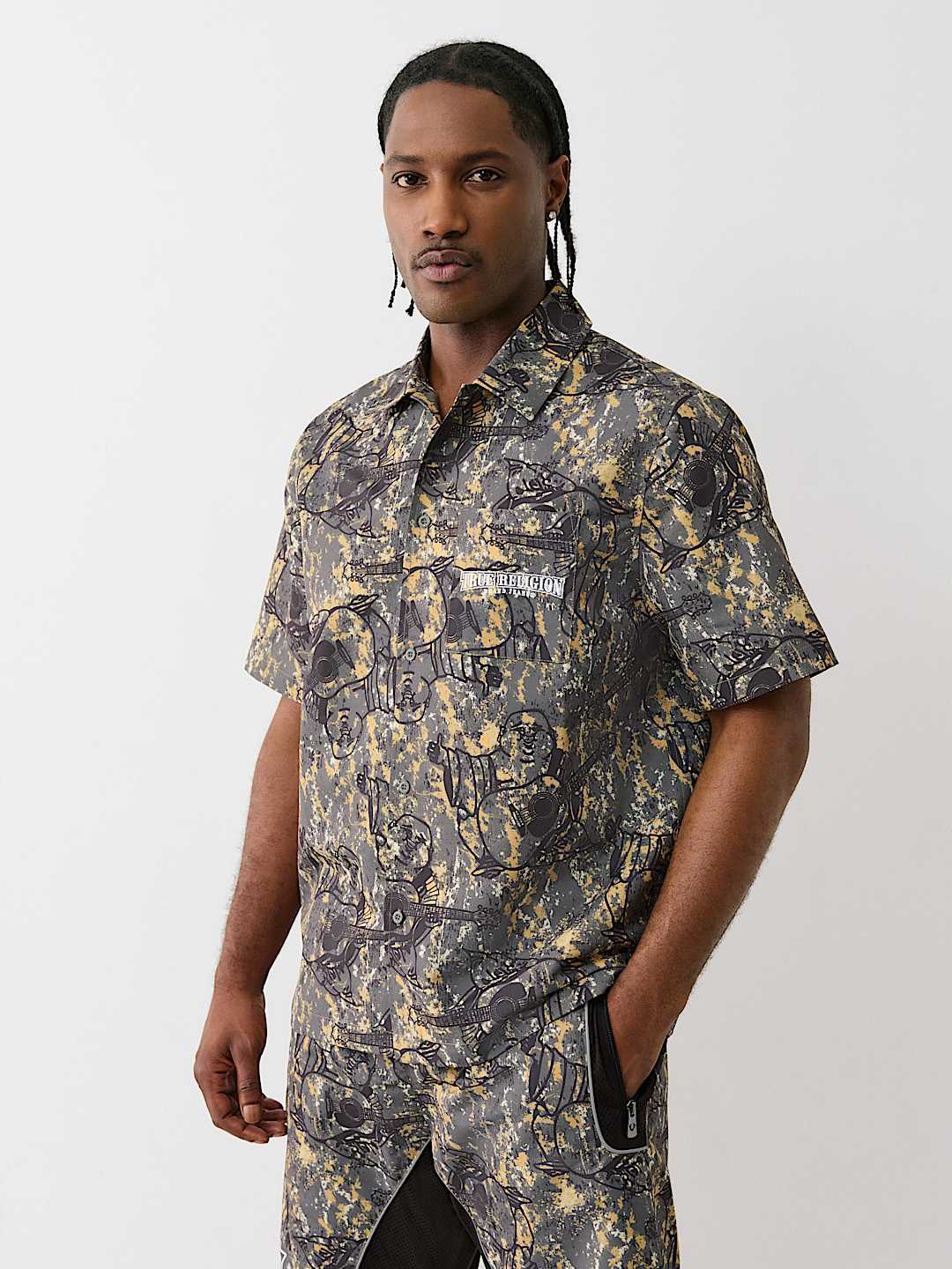 BUDDHA CAMO SHIRT