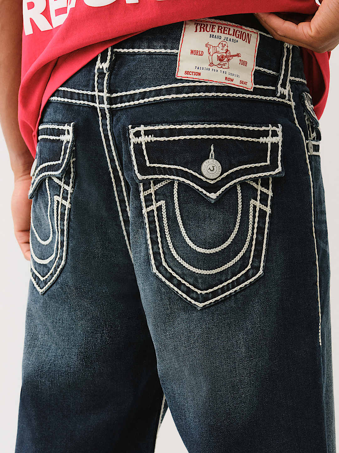 VINNY ROPE STITCH ULTRA BAGGY SHORT