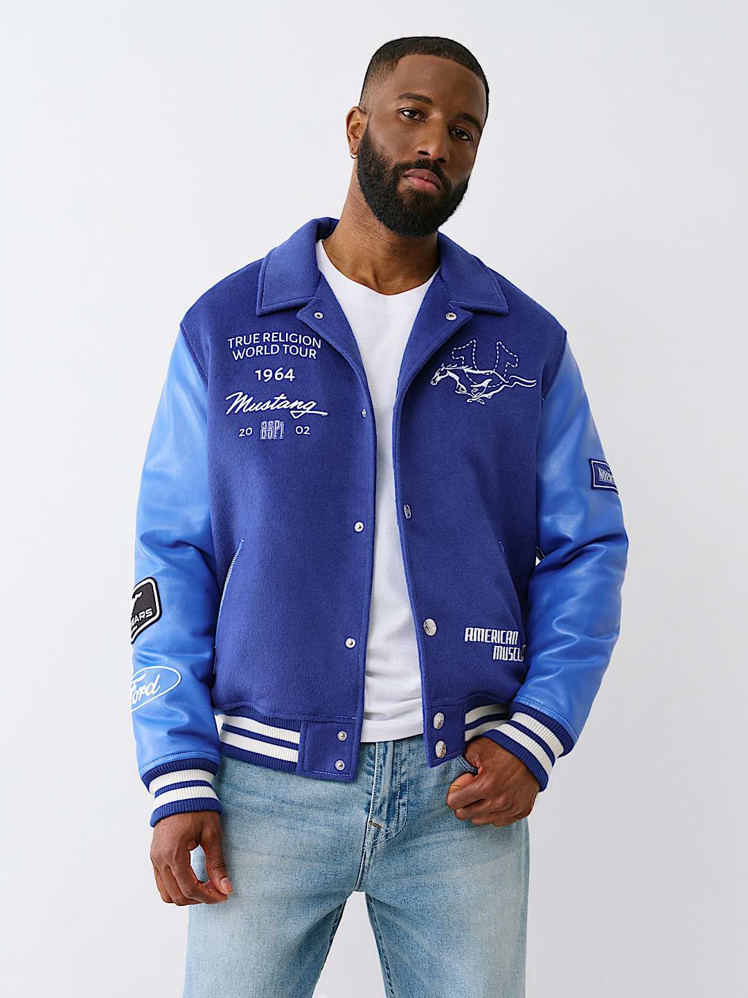 FORD X TRUE RELIGION VARISTY JACKET