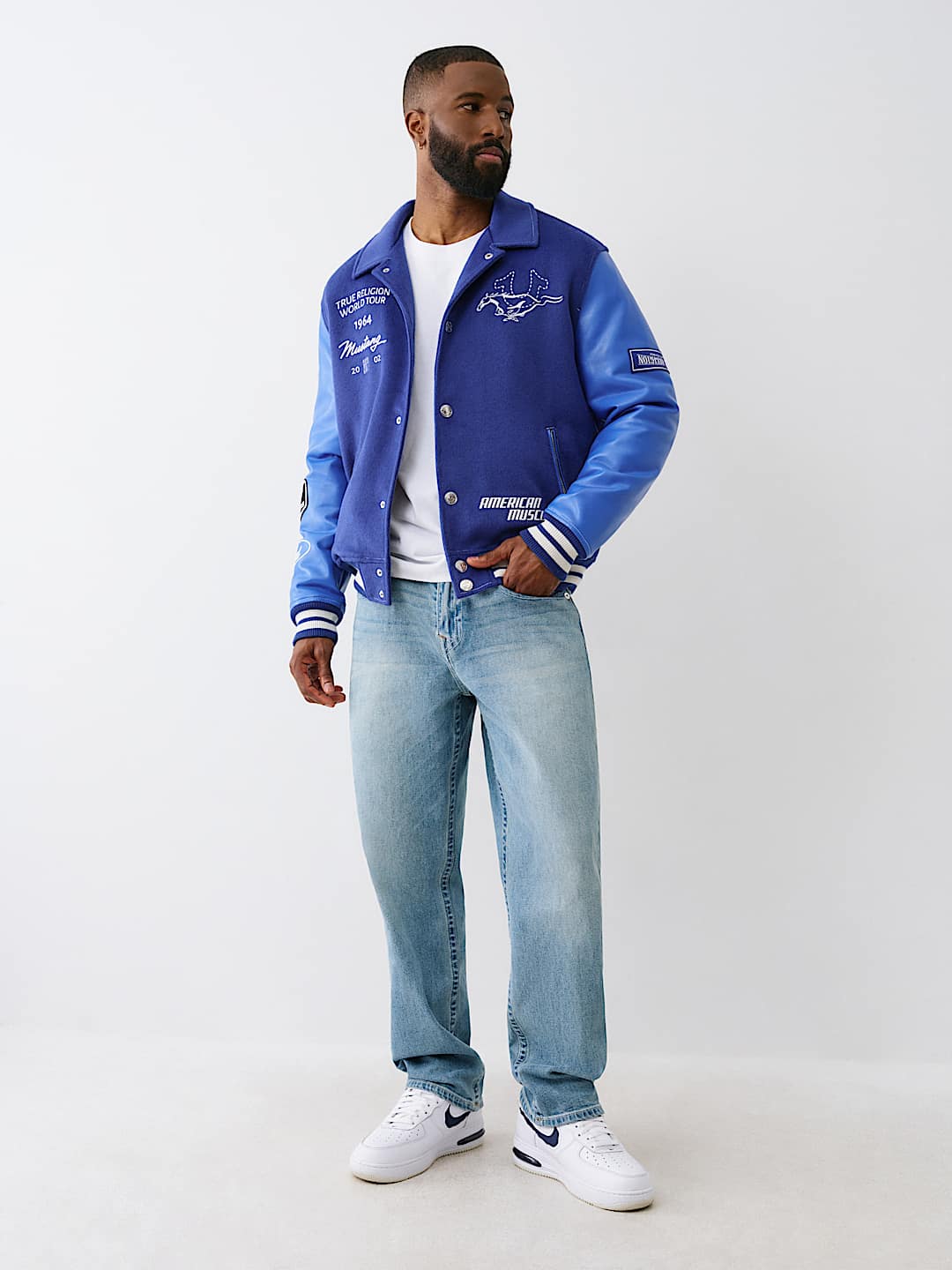 FORD X TRUE RELIGION VARISTY JACKET - Irena | True Religion