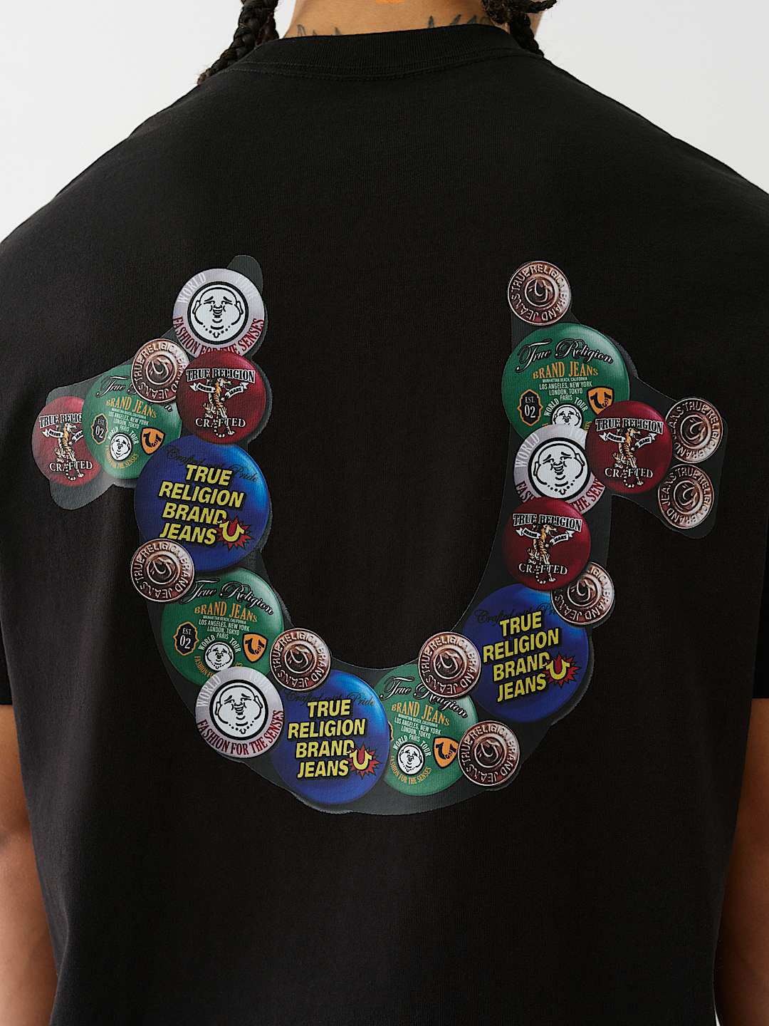 LOGO PINS HEAVYWEIGHT TEE