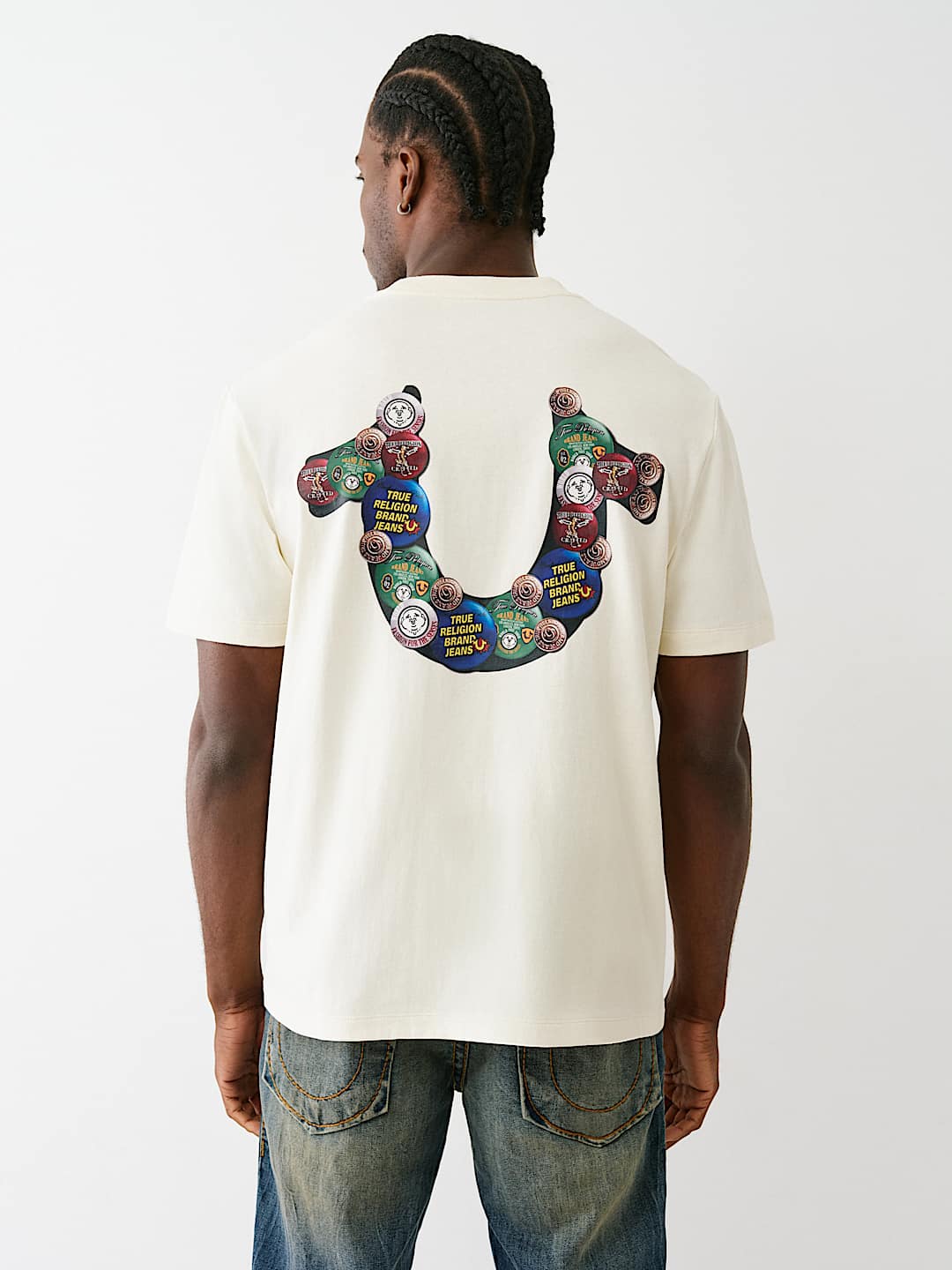 LOGO PINS HEAVYWEIGHT TEE