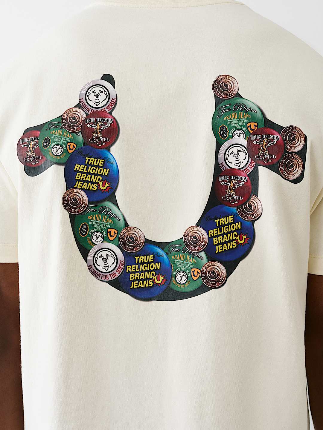 LOGO PINS HEAVYWEIGHT TEE
