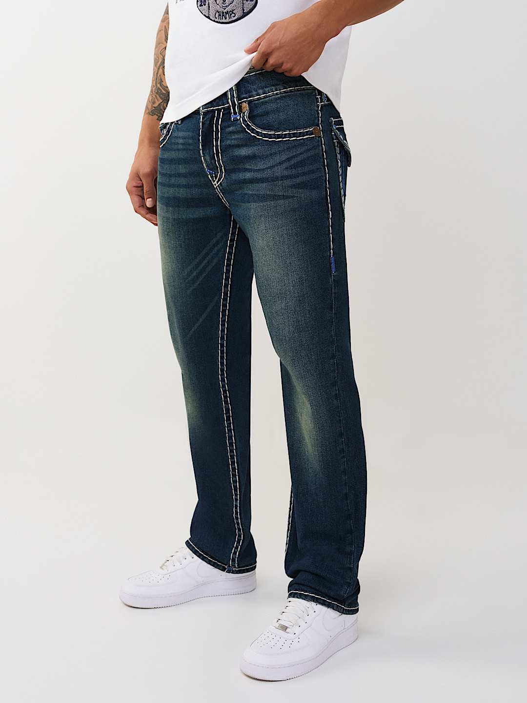 RICKY SUPER T FLAP STRAIGHT JEAN 34