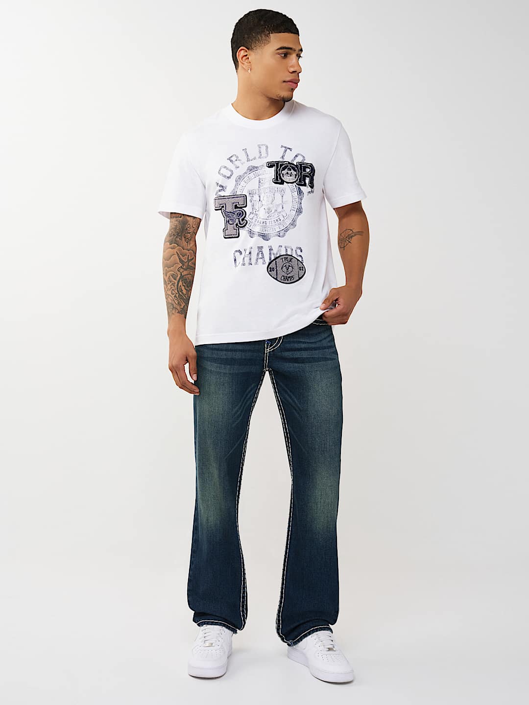 RICKY SUPER T FLAP STRAIGHT JEAN 34", image 6