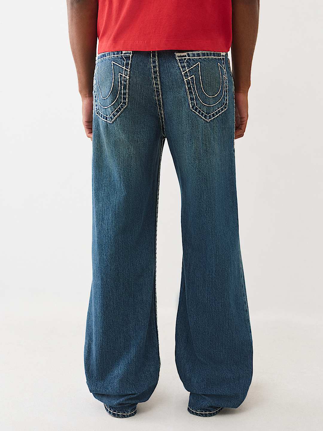 VINNY SUPER T HERITAGE HORSESHOE ULTRA BAGGY JEAN - TURBO RUSH