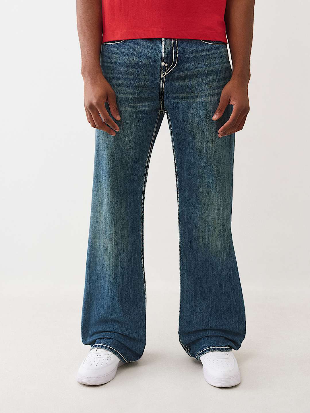 VINNY SUPER T HERITAGE HORSESHOE ULTRA BAGGY JEAN - TURBO RUSH