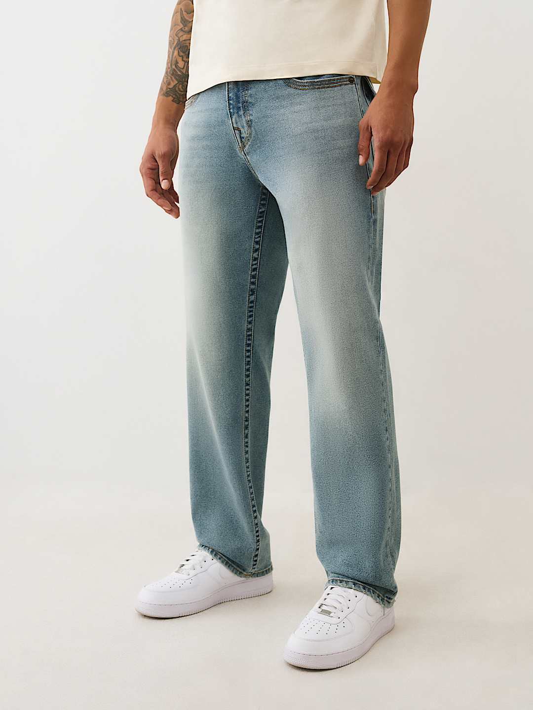 BOBBY ROUND POCKET BAGGY JEAN 32", image 3