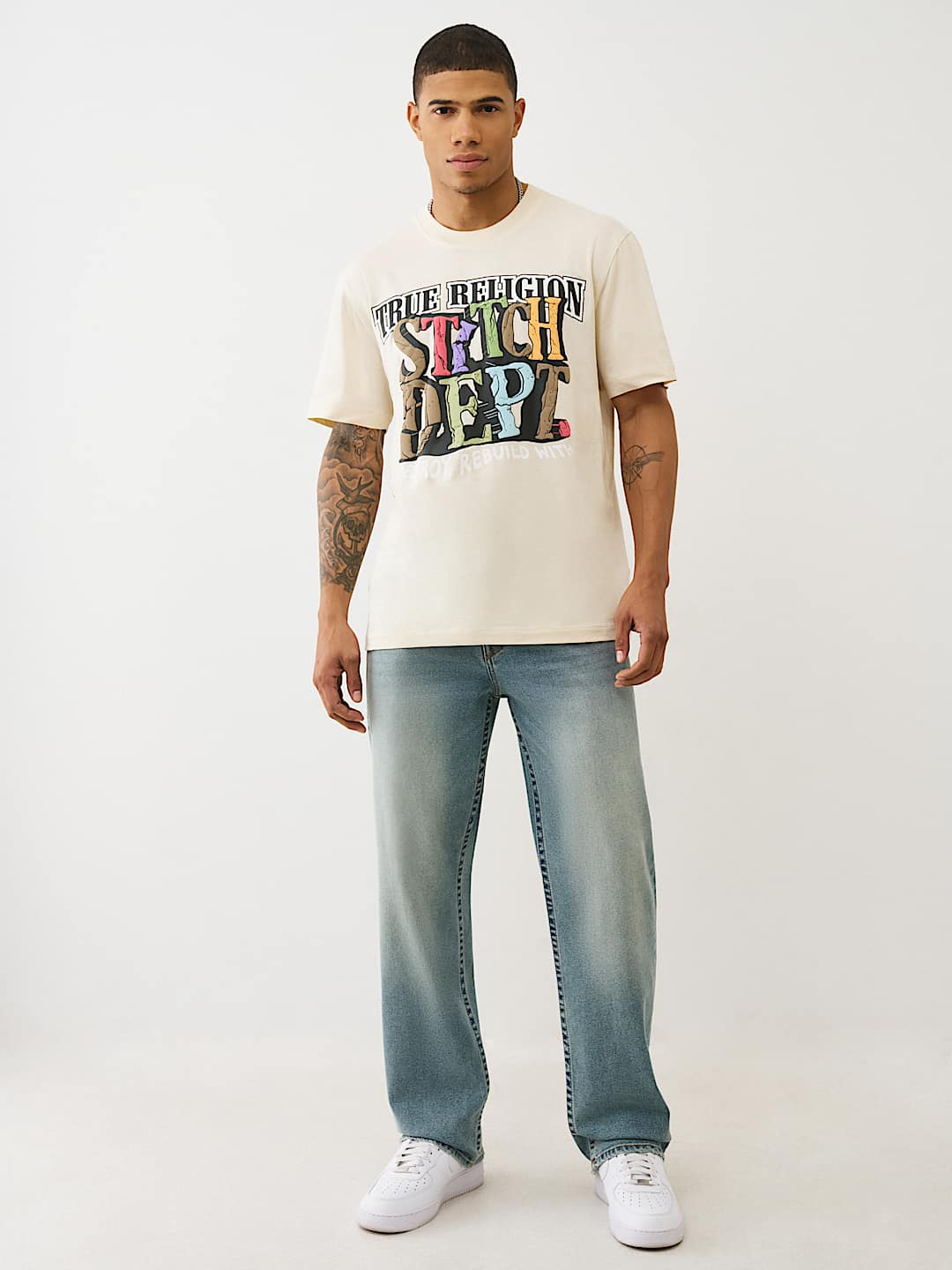 BOBBY ROUND POCKET BAGGY JEAN 32", image 6